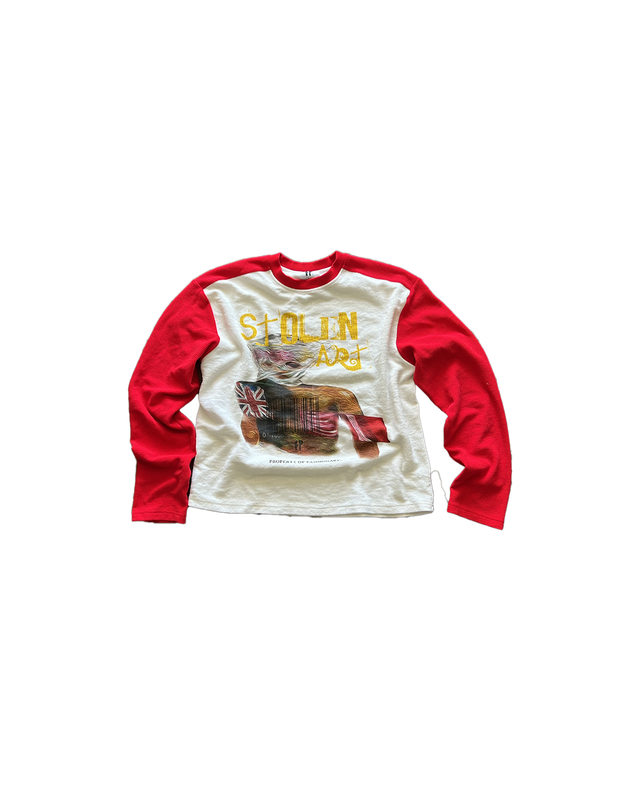 Red Stolen Art Longsleeve