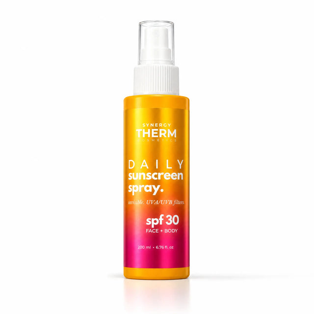 DAILY SUNSCREEN SPRAY SPF 30 — Lightweight Sun Protection, UVA/UVB, 200 ml