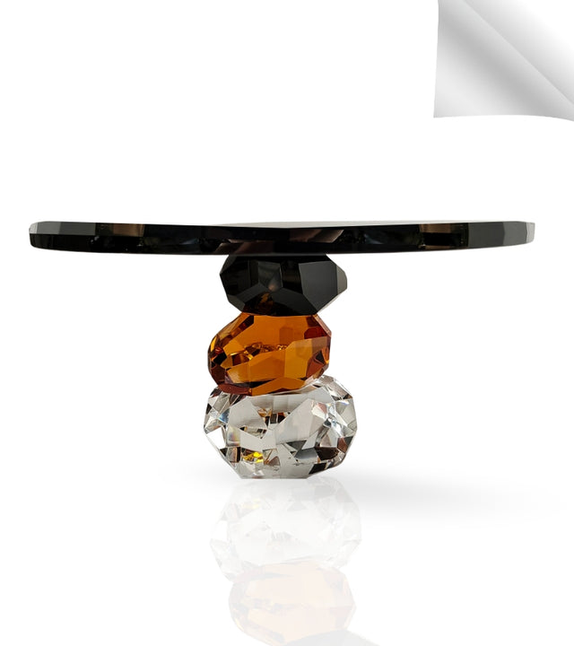 Ambrosiá Handmade Crystal Cake Stand, Serving Stand