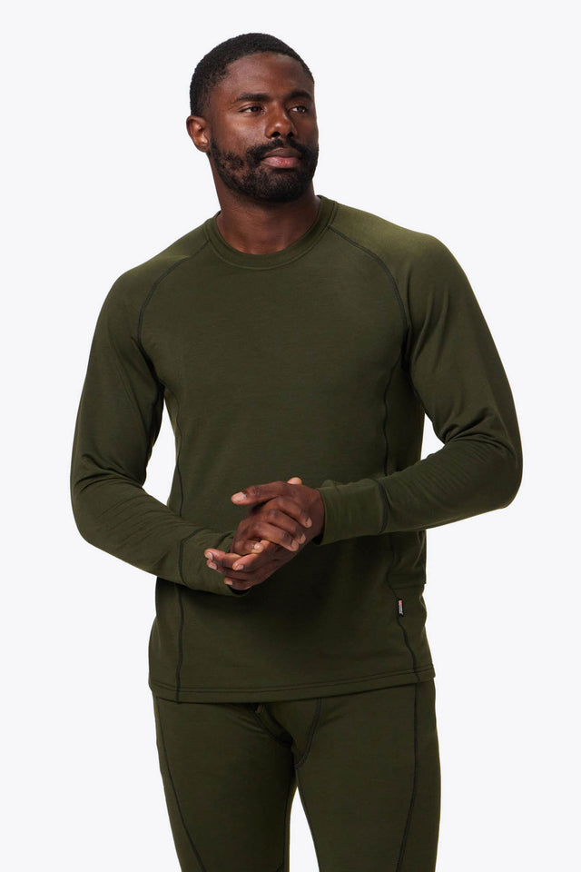 Baselite Heated Baselayer Shirt Men’s - Forest Green
