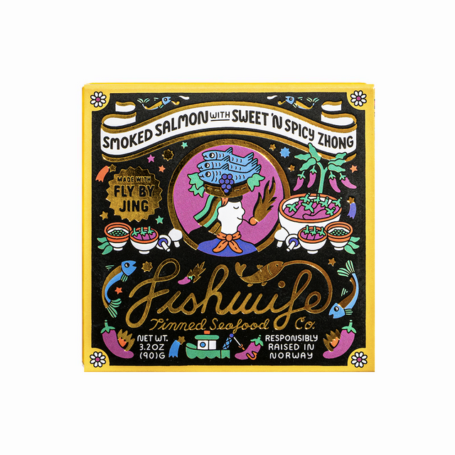 Smoked Salmon with Sweet & Spicy Zhong (1-Pack)