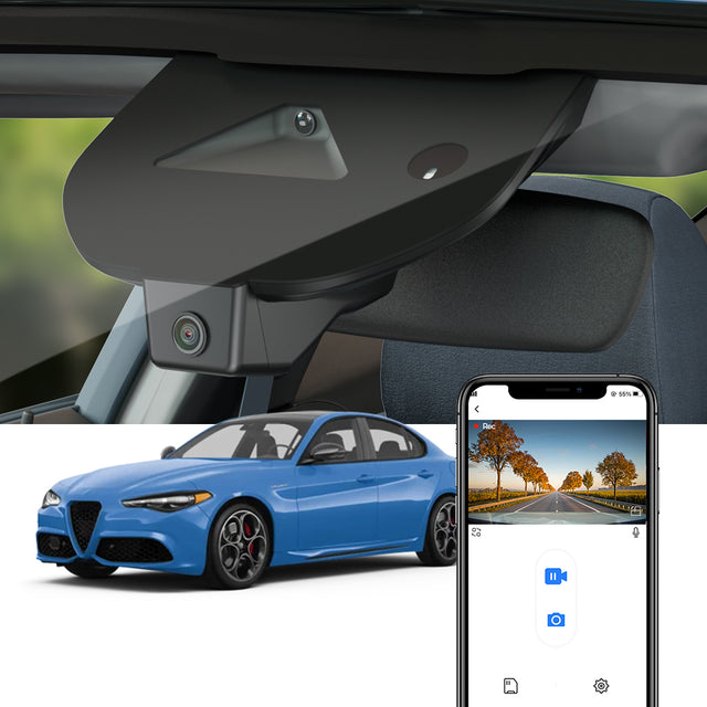 FITCAMX Dash Cam for Alfa Romeo Giulia 2025 2026 2027