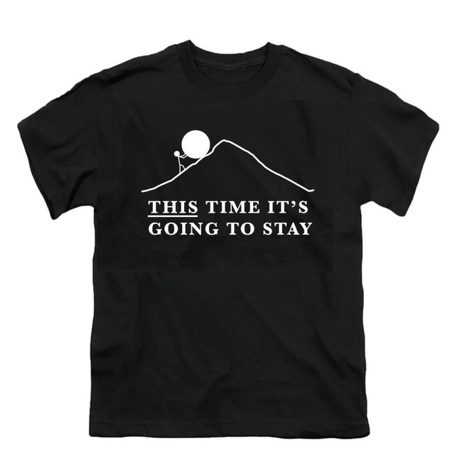 Sisyphus - This Time It's Going to Stay Kids T-Shirt