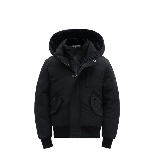 Feathers WinterCrest Coat Black no fur