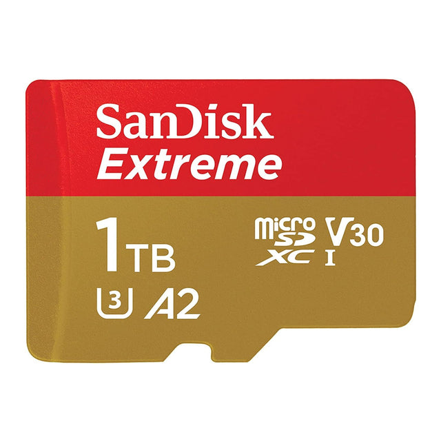SANDISK 1TB Extreme microSDXC UHS-I Memory Card with Adapter