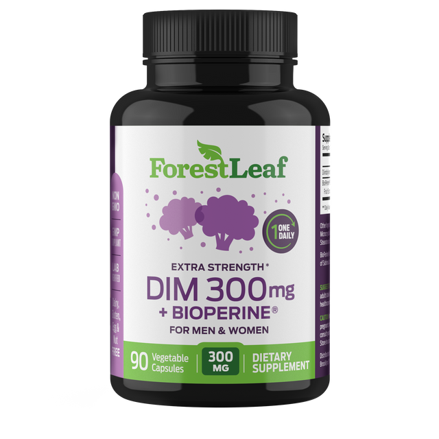 DIM 300mg + Bioperine for Men and Women