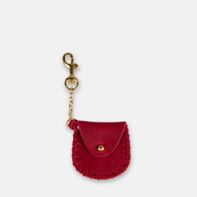 The Keepsake Pouch Charm in Cherry