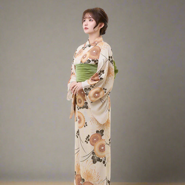 Autumn Bloom Women Festival Yukata