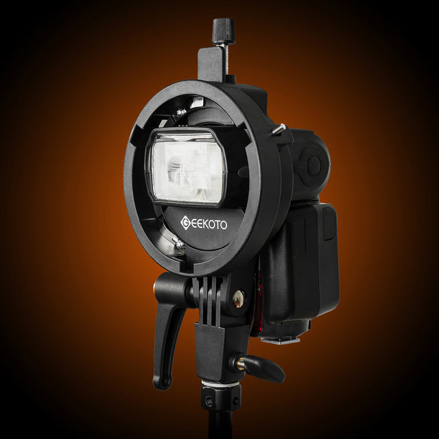 Geekoto GEEK MOD SpeedRing-PRO Bowens-Mount Adapter for Off-Camera Flash