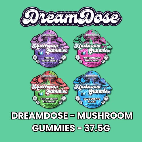 Delta Extrax - Dreamdose Magic Mushroom Gummies - 15ct