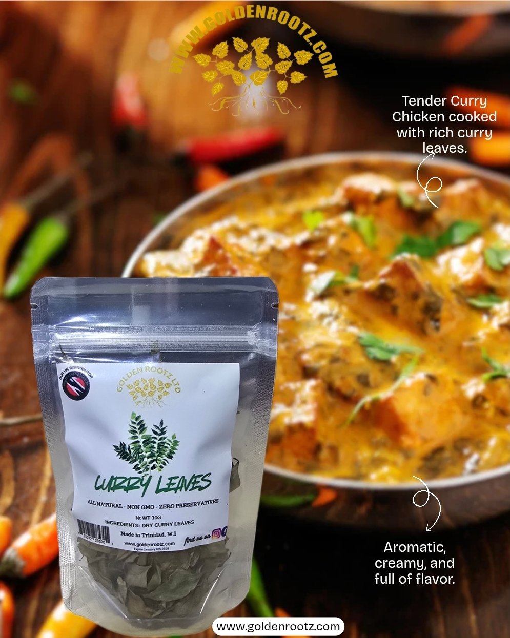 Curry Leaves (carapoolay) WT.10g