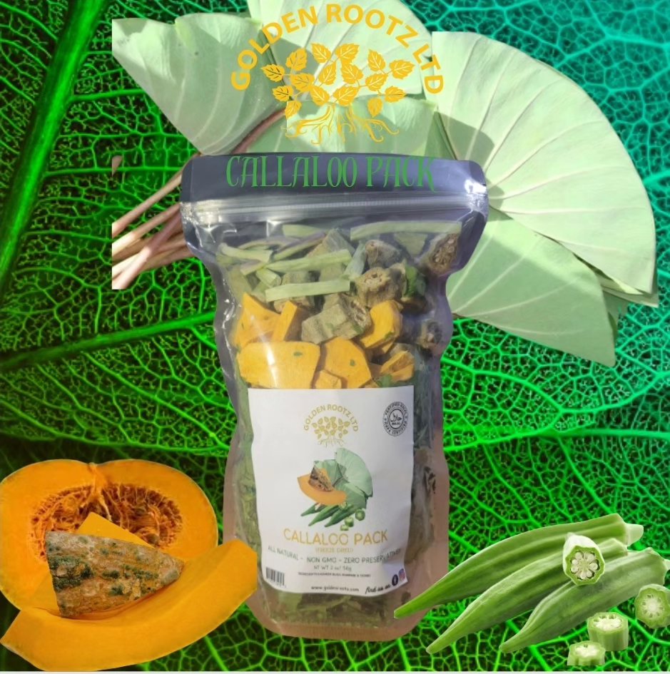 Callaloo mix pack (freeze dried)