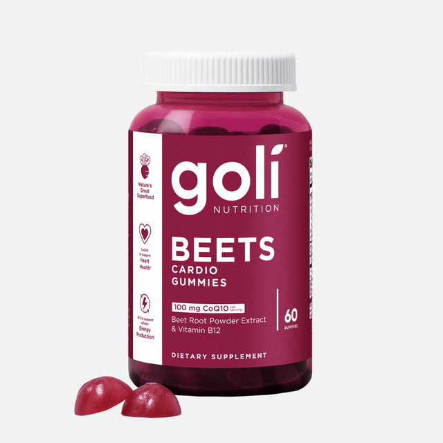 Goli Nutrition Beets Cardio Gummies  |  Unit = Case of 24 - FAIRE