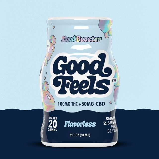 Flavorless 5mg THC + 2.5mg CBD Beverage Enhancer – 20 Servings
