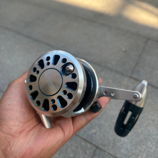 Goofish Abyss Jigger Gen 2: 6.08:1 High-Speed Saltwater Jigging Reel - CNC Aluminum Body, Upgraded Power & Corrosion Resistance