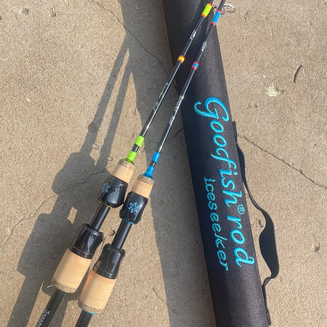 GOOFISH® Iceseeker-solid nano tip ice fishing rod