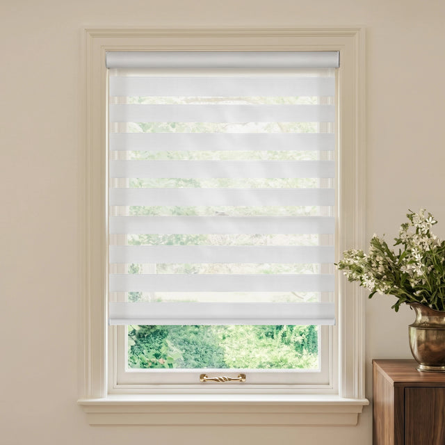Graywind Motorized Zebra Blinds | Light Filtering