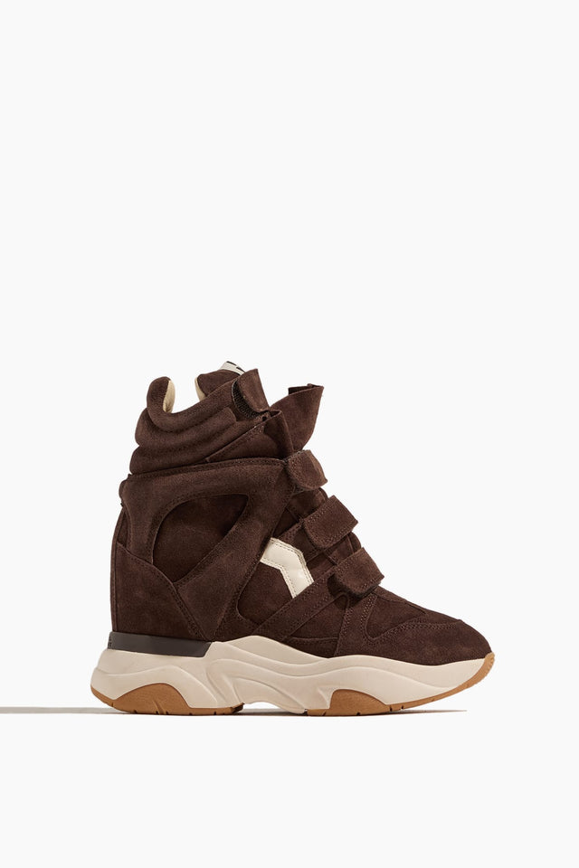Balskee Sneaker in Chocolate/Milky White