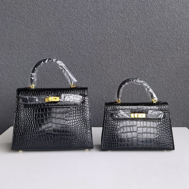 Crocodile Pattern Inspired Kelli Bag New Colors Handbags for Woman
