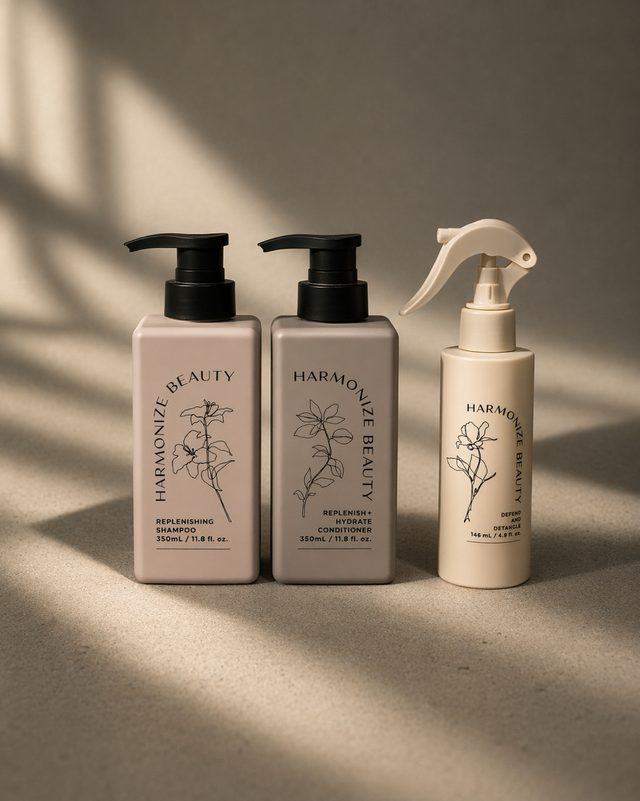 Shampoo + Conditioner + Defend & Detangle Bundle