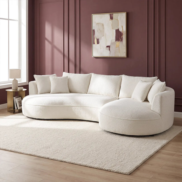 Alessio Curved Sectional Sofa