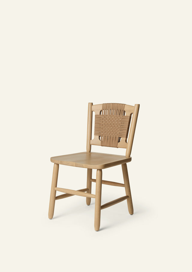 Sloane Dining Chair in White Oak