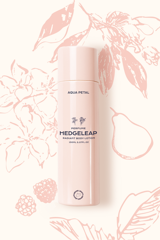 HedgeLeap Aqua Petal - Perfume Radiant Body Lotion