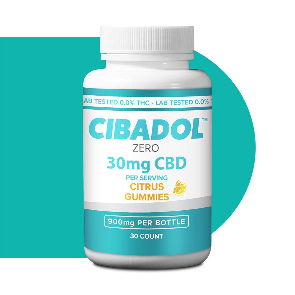 Cibadol Zero Citrus CBD Gummy 900mg