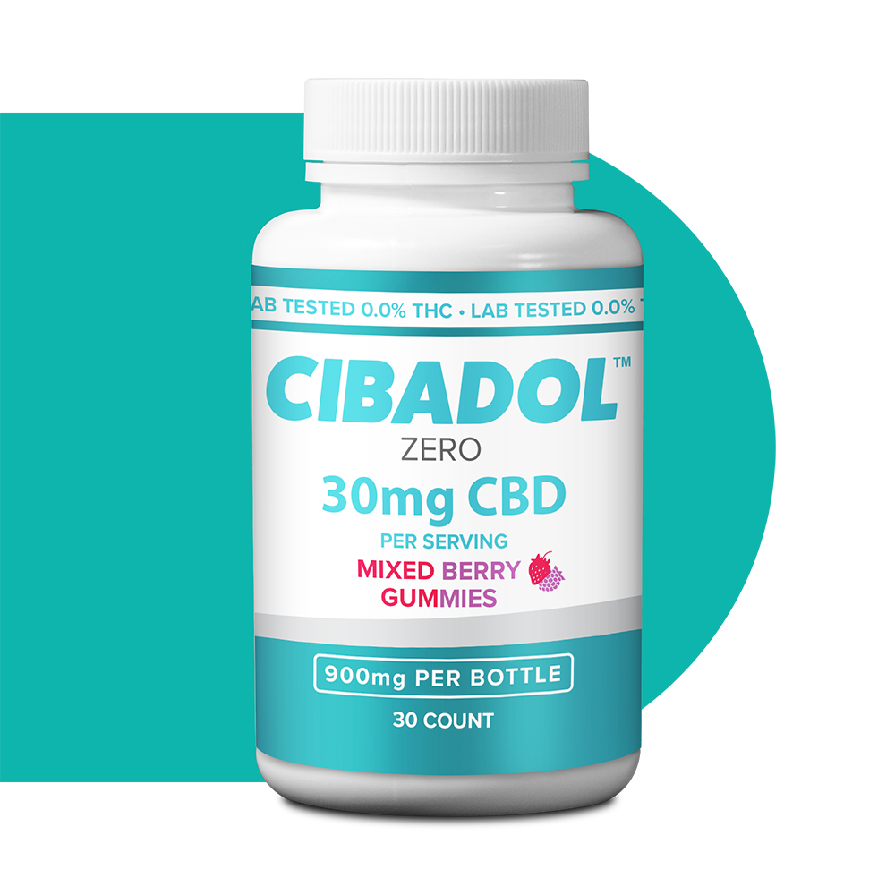 Cibadol Zero Mixed Berry CBD Gummy 900mg