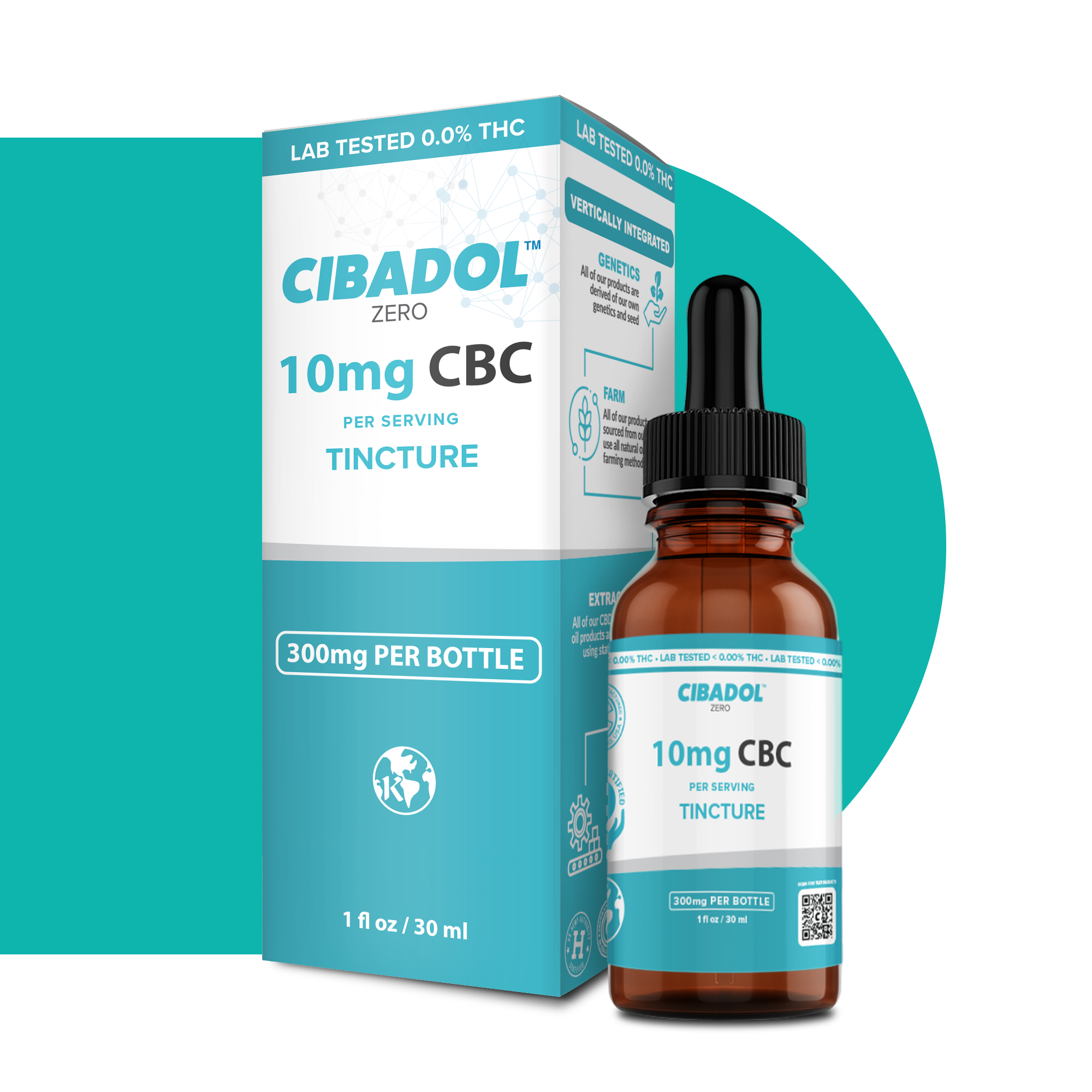 Cibadol Zero CBC Tincture 10mg