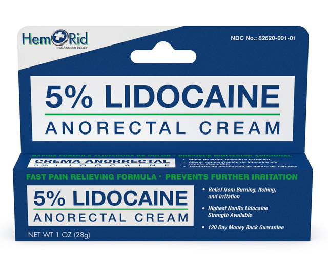🎁 Hemorrhoid Cream with Lidocaine 5% (100% off)