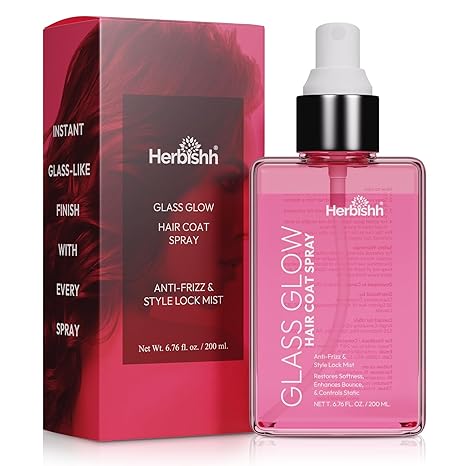Glass Glow Hair Coat Spray | Herbishh
