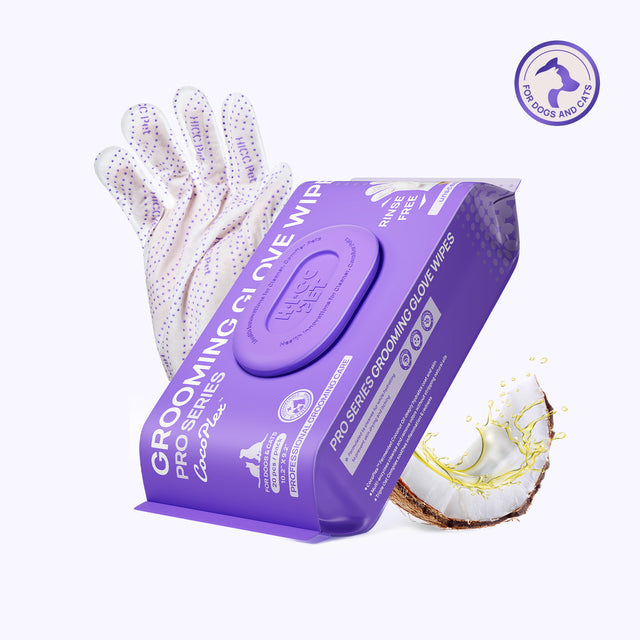 Grooming Glove Wipes PRO Series for Dogs & Cats