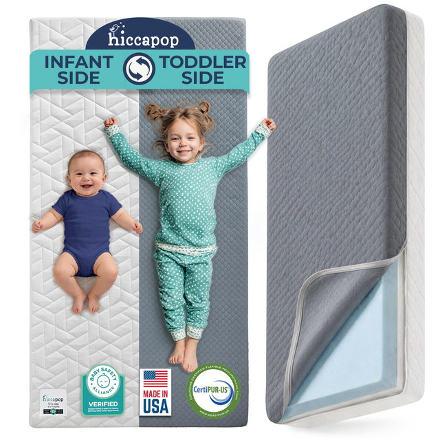 Dual-Sided Foam Crib Mattress