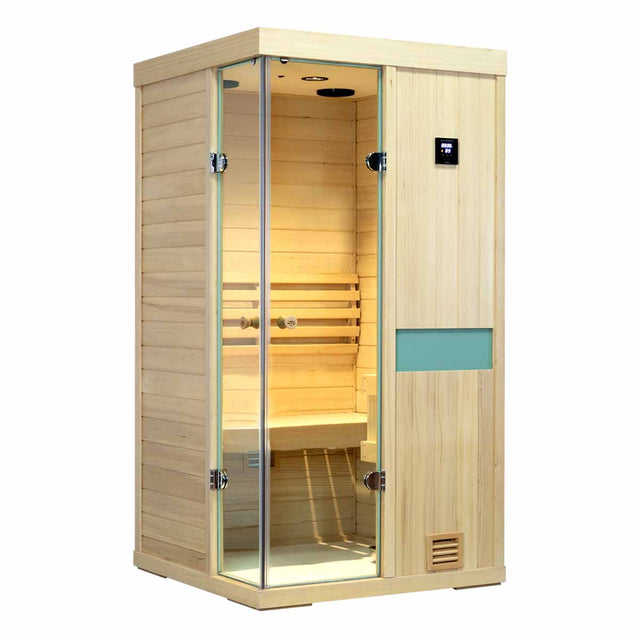 HKXSC 1 Person Indoor Steam Sauna - 700SH