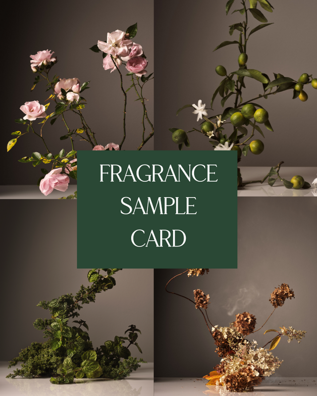 Complimentary Fragrance Sample Card