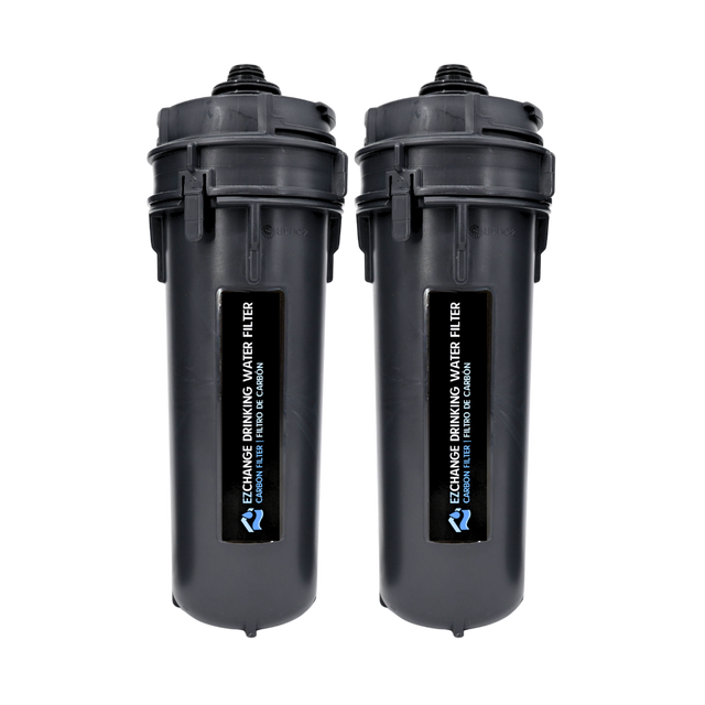 EZChange Two Stage Under Counter Replacement V2.0 | Enclosed Housing (Pack of 2)