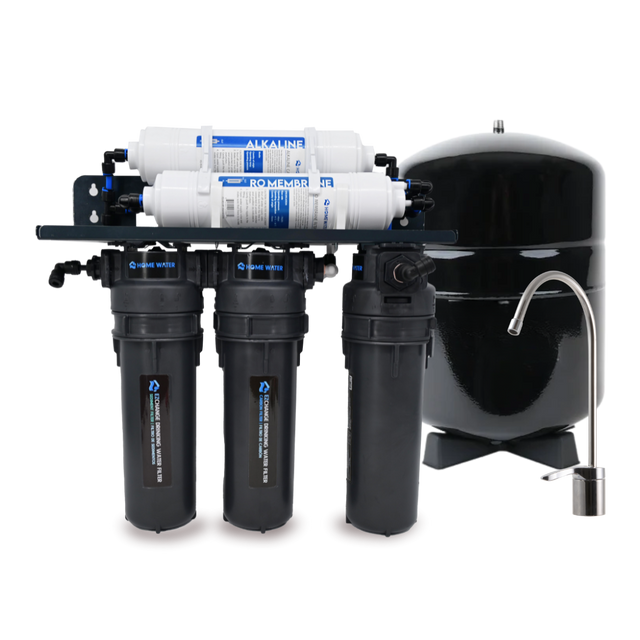 EZChange 4-Stage + Alkaline Reverse Osmosis Filtration System