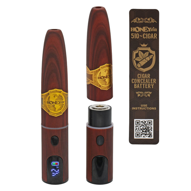 Cigar 510 Vape Cartridge Concealer Battery