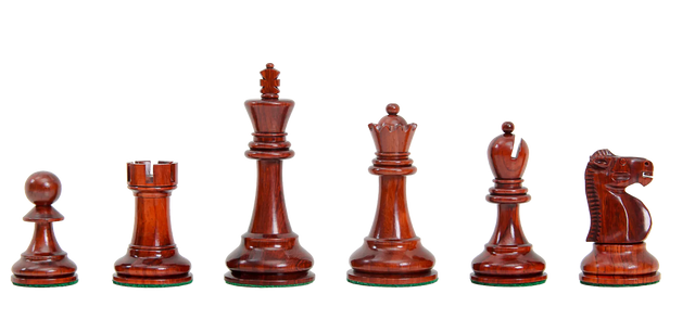Blood Rosewood and Natural Boxwood