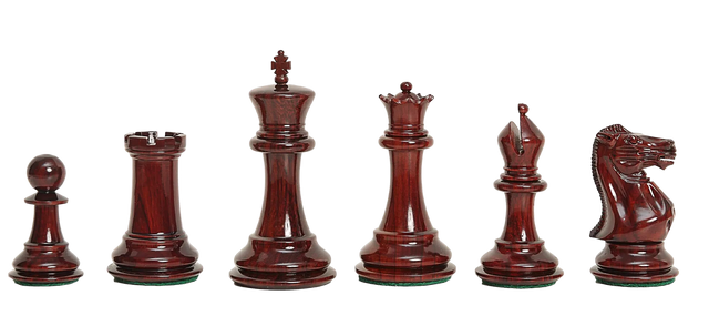Blood Rosewood and Natural Boxwood