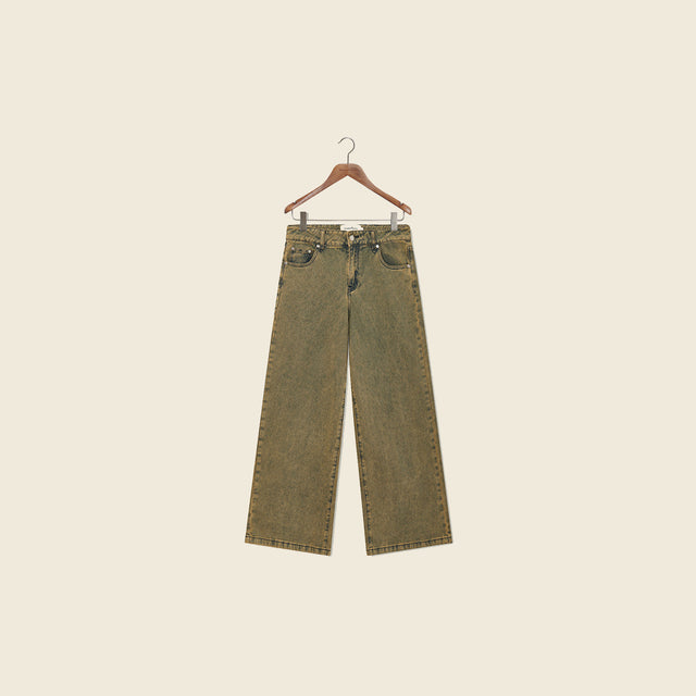 SANDBLAST WIDE LEG DENIM