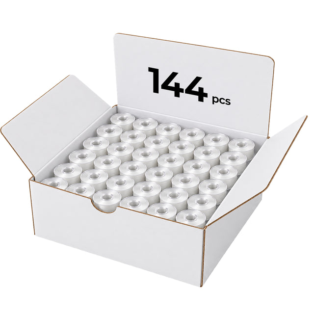 【Pre-Order】HTVRONT Pre-Wound Bobbins 144 pcs - Compatible with the HTVRONT E15 Embroidery Machine, Shipping Starts Oct 8