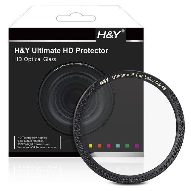 H&Y Ultimate HD ProtectionFilter 49mm - for Leica Q3 43