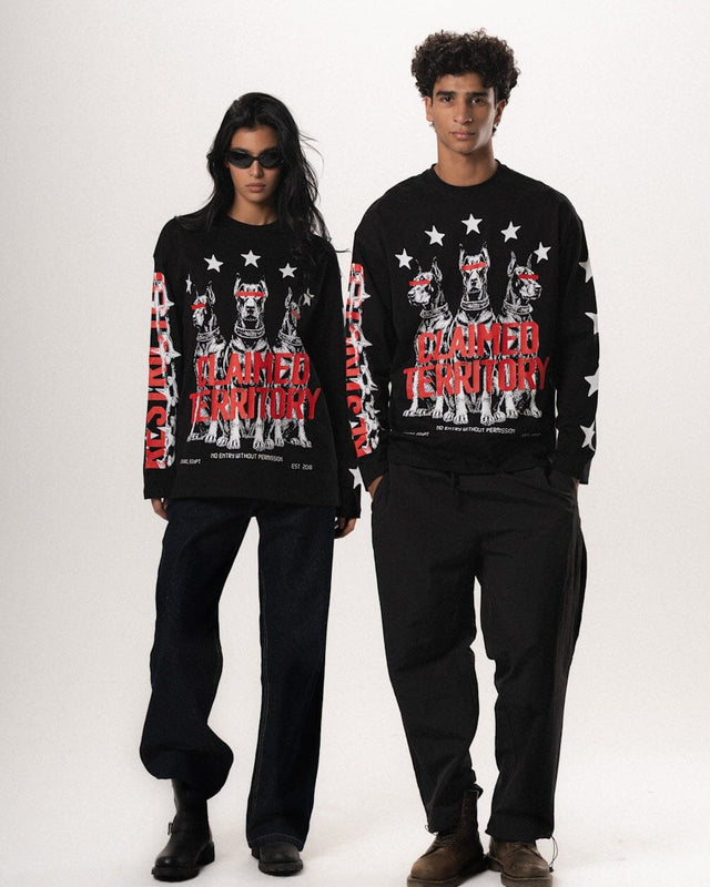 Claimed Territory Oversized Long Sleeves