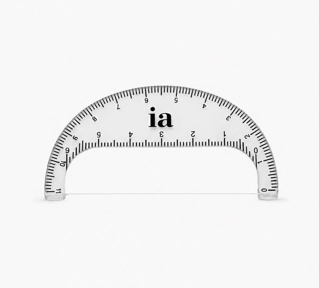Brow Mapping Protractor Ruler