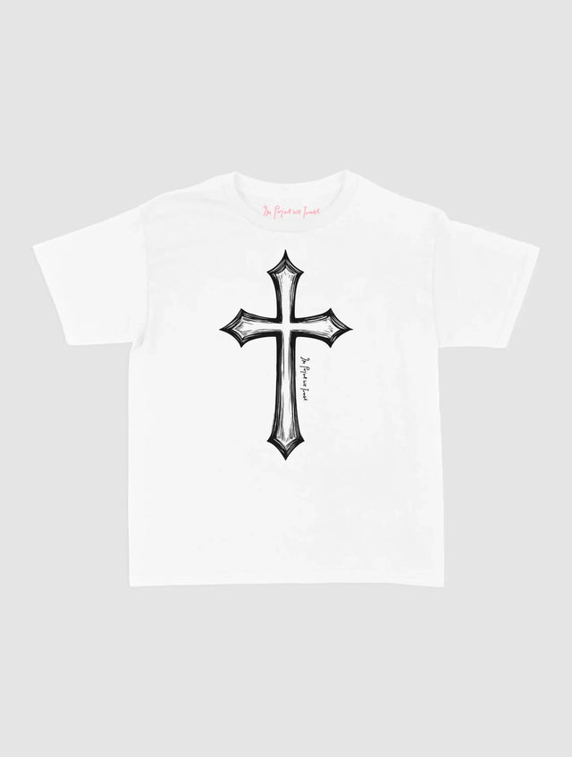 cross baby tee