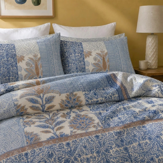 The Mediterranean Patchwork Duvet Cover Set