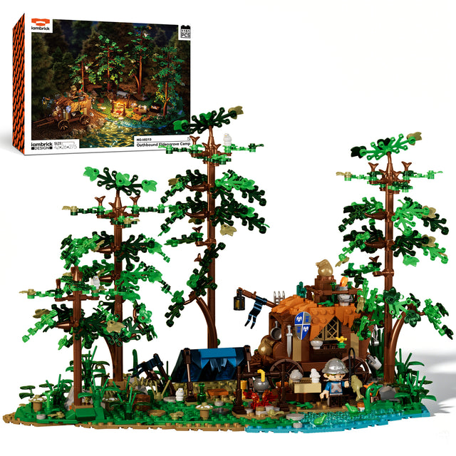 Medieval Knight Outpost Forest Camp Building Set 40213 | 1151 PCS