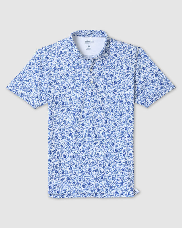Kansas City Royals Galvin Performance Jersey Printed Polo
